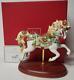 Lenox 2016 Christmas Carousel Horse Limited Edition 9.5 In Box Withcoa