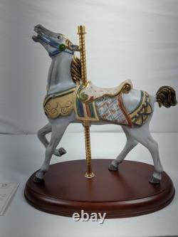 LENOX AMERICANA CAROUSEL HORSE sculpture Limited Edition - NEW in BOX with COA