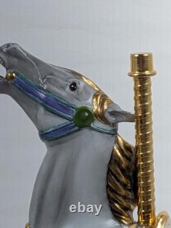 LENOX AMERICANA CAROUSEL HORSE sculpture Limited Edition - NEW in BOX with COA