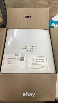 LENOX Disney Animated Classics Carousel Horse Bisque Porcelain 24K Gold b3 bv