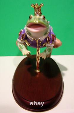 LENOX PRINCE FROG CAROUSEL sculpture - Horse - - NEW in BOX with COA