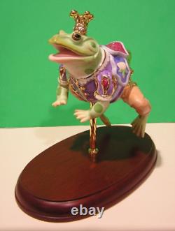 LENOX PRINCE FROG CAROUSEL sculpture - Horse - - NEW in BOX with COA