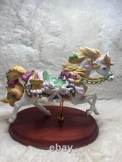 LENOX Porcelain Carousel Horse 24K Gold Christmas 1994