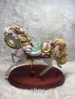 LENOX Porcelain Carousel Horse 24K Gold Christmas 1994