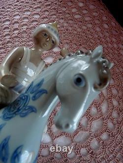 LLADRO 1183 SPAIN Rare ORIENT MAN ON HORSE Retired Figurine JULIO FERNANDEZ