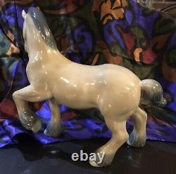 LLADRO #4862 PERCHERON Horse Draft Clydesdale Type 290 Spain