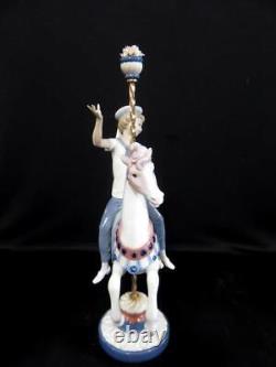 LLADRO Boy On Carousel Horse Porcelain Figurine # 1470 Marinerito en la feria