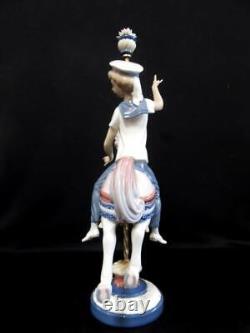 LLADRO Boy On Carousel Horse Porcelain Figurine # 1470 Marinerito en la feria