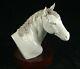 Lladro Figurine Horse Head Bust With Wooden Base 5544 Retired Alvarez