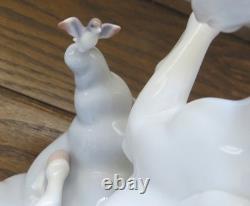 LLADRO Pegasus Horse with Blue Bird Winged Companions Glossy Figurine #6242