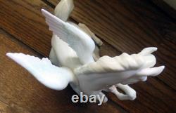 LLADRO Pegasus Horse with Blue Bird Winged Companions Glossy Figurine #6242