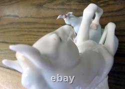 LLADRO Pegasus Horse with Blue Bird Winged Companions Glossy Figurine #6242