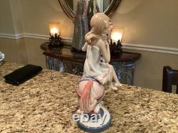 LLADRO Porcelain Figurine Girl On Carousel Horse#1469 RARE