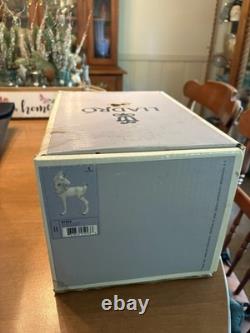 LLADRO Unicorn and Figurine With a Friend Rare Last one