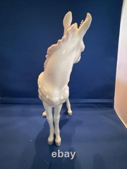 LLADRO Unicorn and Figurine With a Friend Rare Last one