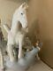Lladro Winged Companions Figurine Pegasus Horse Bird Porcelain