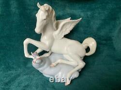 LLADRO Winged Companions Figurine Pegasus Horse Bird Porcelain