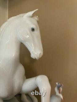 LLADRO Winged Companions Figurine Pegasus Horse Bird Porcelain