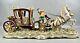 Luigi Fabris (italian 1883-1952) A Porcelain Horse Drawn Carriage Meissen