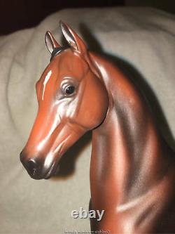 LakeShore Porcelains Bay Saddle Mare Porcelain Horse with Certificate