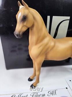 Lakeshore Collectable Porcelain Horse 10501 palomino fine saddle mare