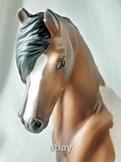 Lakeshore Porcelain Hand Painted Horse Houdini 1/1000 Bay Pinto Haflinger 10402