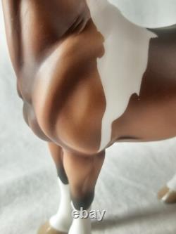 Lakeshore Porcelain Hand Painted Horse Houdini 1/1000 Bay Pinto Haflinger 10402