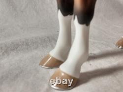 Lakeshore Porcelain Hand Painted Horse Houdini 1/1000 Bay Pinto Haflinger 10402