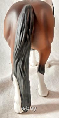 Lakeshore Porcelain Hand Painted Horse Houdini 1/1000 Bay Pinto Haflinger 10402