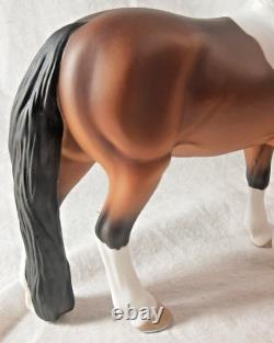 Lakeshore Porcelain Hand Painted Horse Houdini 1/1000 Bay Pinto Haflinger 10402