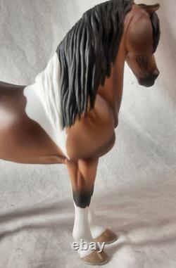 Lakeshore Porcelain Hand Painted Horse Houdini 1/1000 Bay Pinto Haflinger 10402