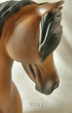 Lakeshore Porcelain Hand Painted Horse Houdini 1/1000 Bay Pinto Haflinger 10402