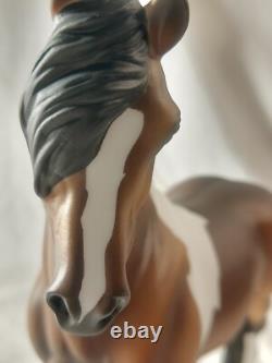 Lakeshore Porcelain Hand Painted Horse Houdini 1/1000 Bay Pinto Haflinger 10402