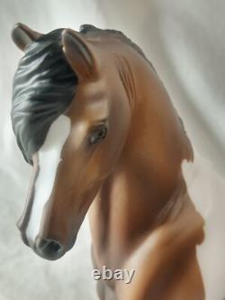 Lakeshore Porcelain Hand Painted Horse Houdini 1/1000 Bay Pinto Haflinger 10402
