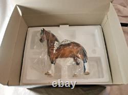 Lakeshore Porcelain Hand Painted Horse Houdini 1/1000 Bay Pinto Haflinger 10402