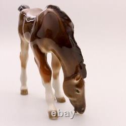 Large Brown Horse Figurine Lomonosov porcelain