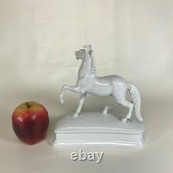 Large Herend Porcelain White Horse