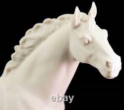 Large Porcelain Bisque Hutschenreuther Figurine Horse Jazda C. Werner