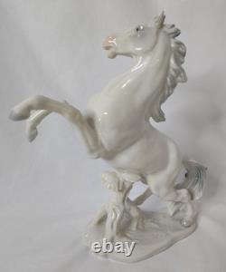 Late 19th-Century, Early 20th-Century Karl Ens Volkstedt Startled Horse