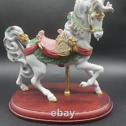 Lenox 1994 Christmas Carousel Horse- Strictly Limited Edition-Embellished 24K-G