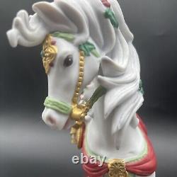 Lenox 1994 Christmas Carousel Horse- Strictly Limited Edition-Embellished 24K-G