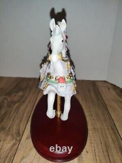 Lenox 2002 Christmas Carousel Horse Limited Edition Figurine Rare