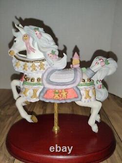 Lenox 2002 Christmas Carousel Horse Limited Edition Figurine Rare