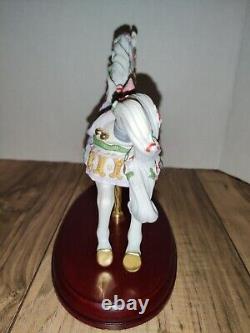 Lenox 2002 Christmas Carousel Horse Limited Edition Figurine Rare