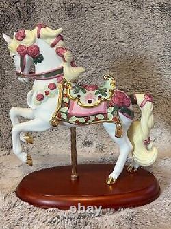 Lenox 2009 Rubies And Roses Carousel Horse Limited Edition New In Box Sku 805166