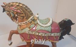 Lenox 2010 Medieval Christmas Carousel Horse Limited Edition Porcelain Figurine