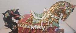 Lenox 2010 Medieval Christmas Carousel Horse Limited Edition Porcelain Figurine