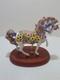Lenox 2010 Sapphires And Sunflowers Ltd Ed Carousel Horse No Box Or Coa