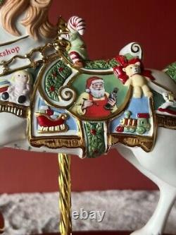 Lenox 2011 Christmas Carousel Horse Limited Edition, Rare! New In Box Sku 816940