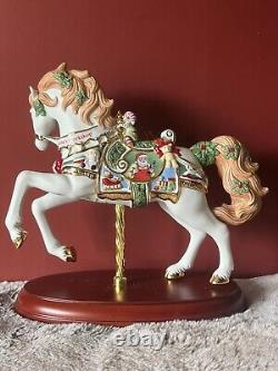 Lenox 2011 Christmas Carousel Horse Limited Edition, Rare! New In Box Sku 816940